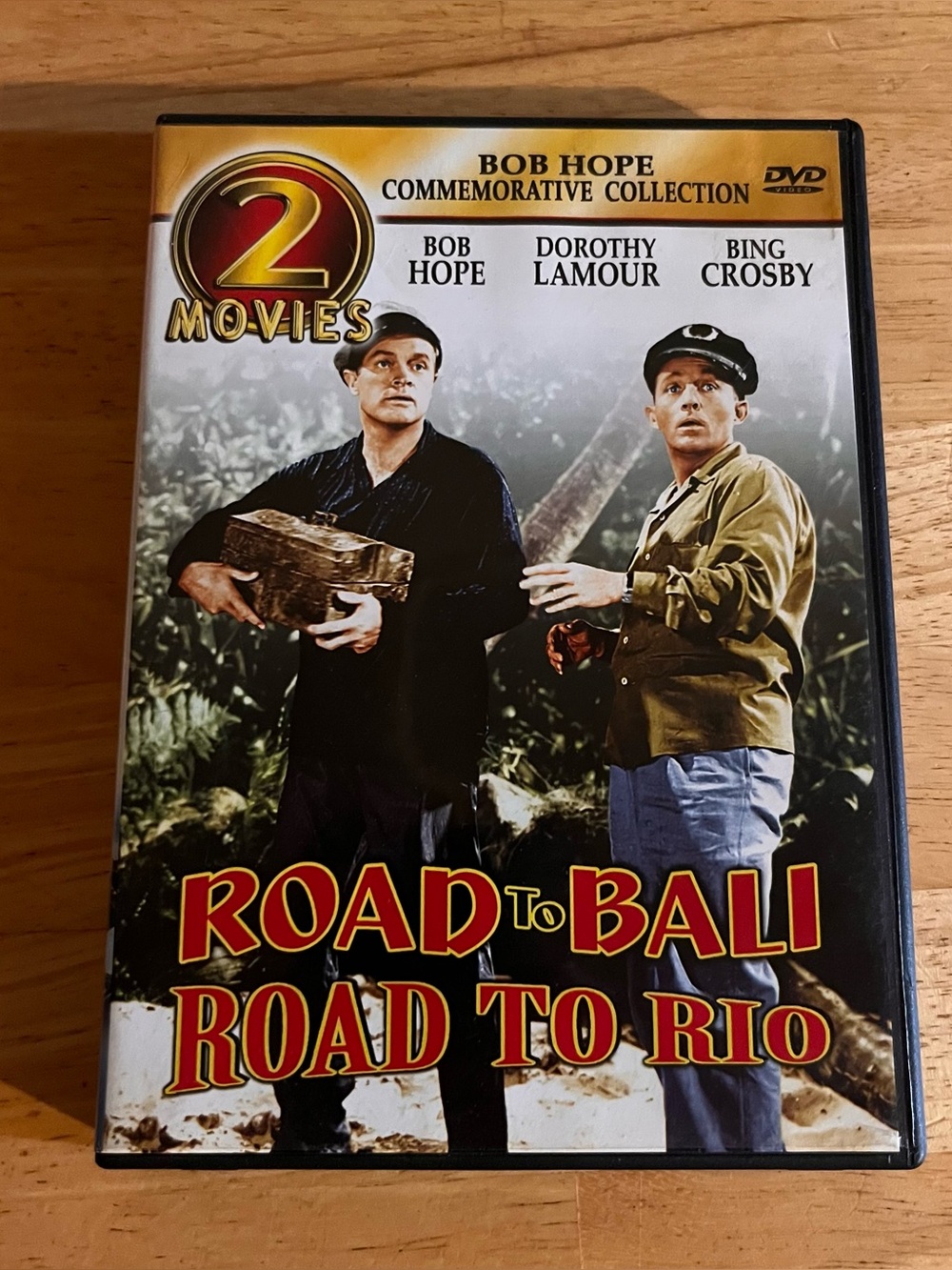 Commemorative Collection DVD - Road to Bali / Road to Rio - Black